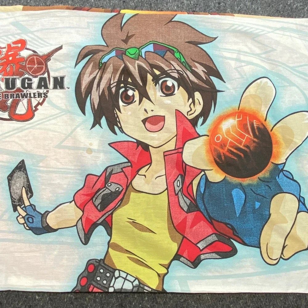 Bakugan Anime Kids‎ Standard Size Pillowcase Dan Kuso Drago Battle Brawlers 2008